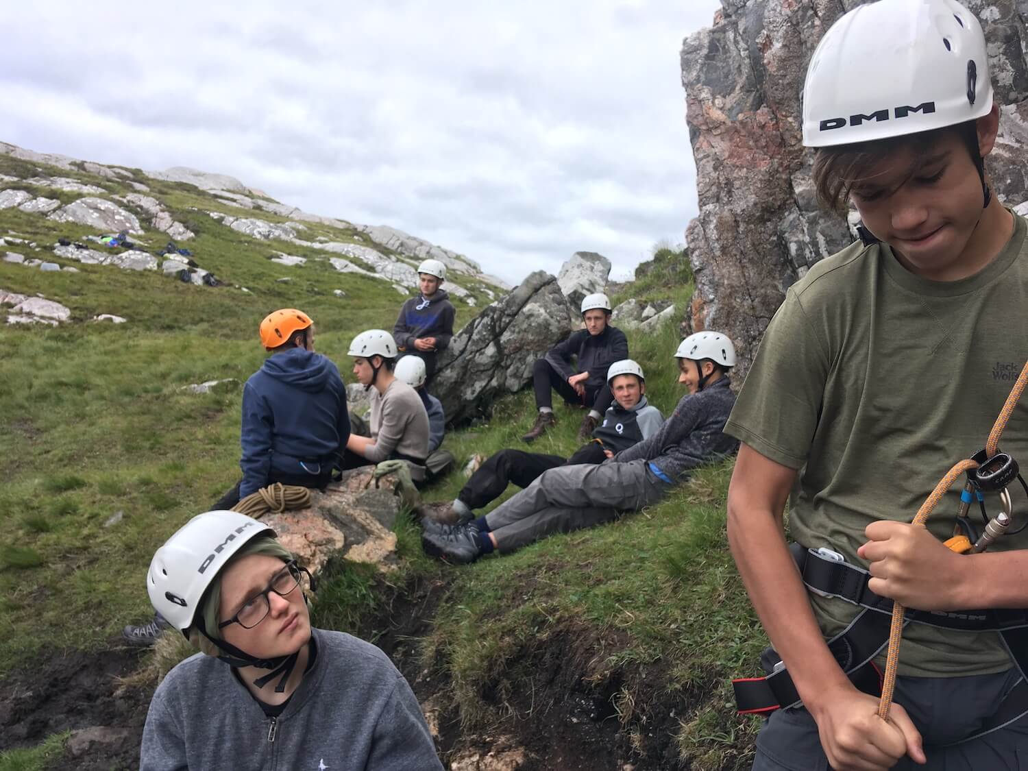 Rock climbing for schools